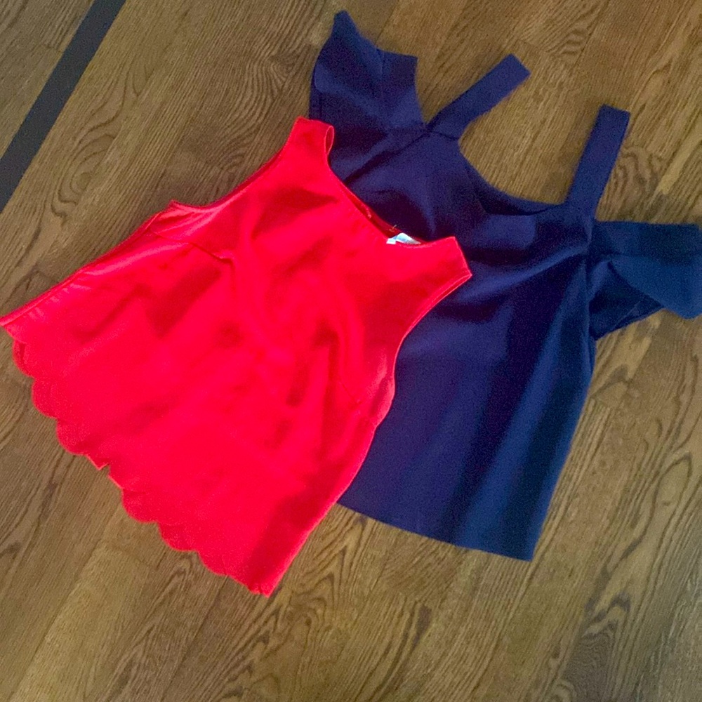 Scalloped top